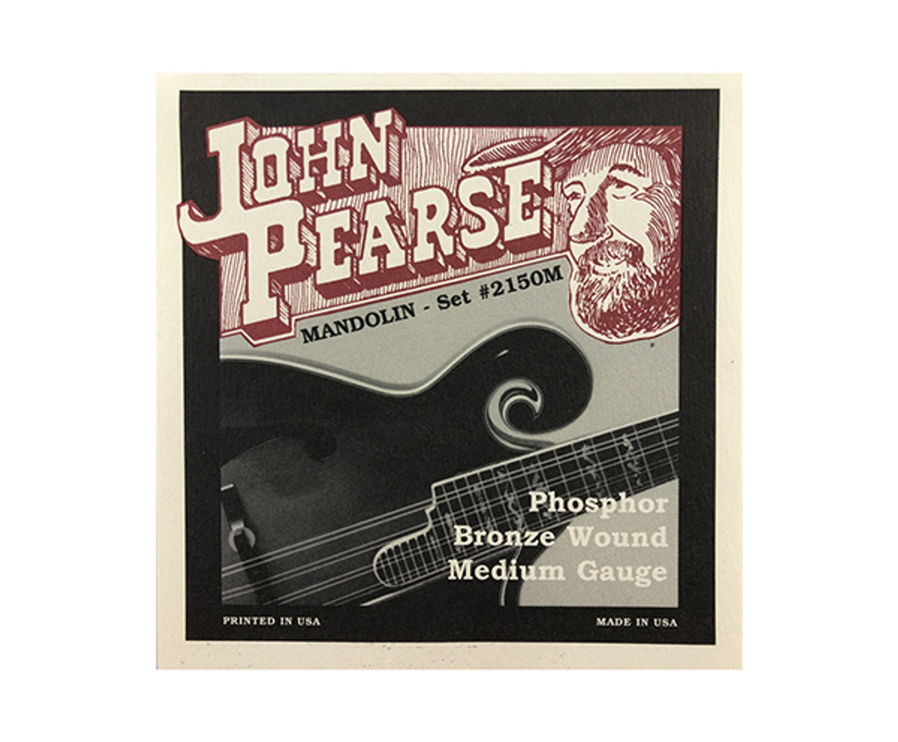 John Pearse Mandolin Set-PB(11-40) 2150M