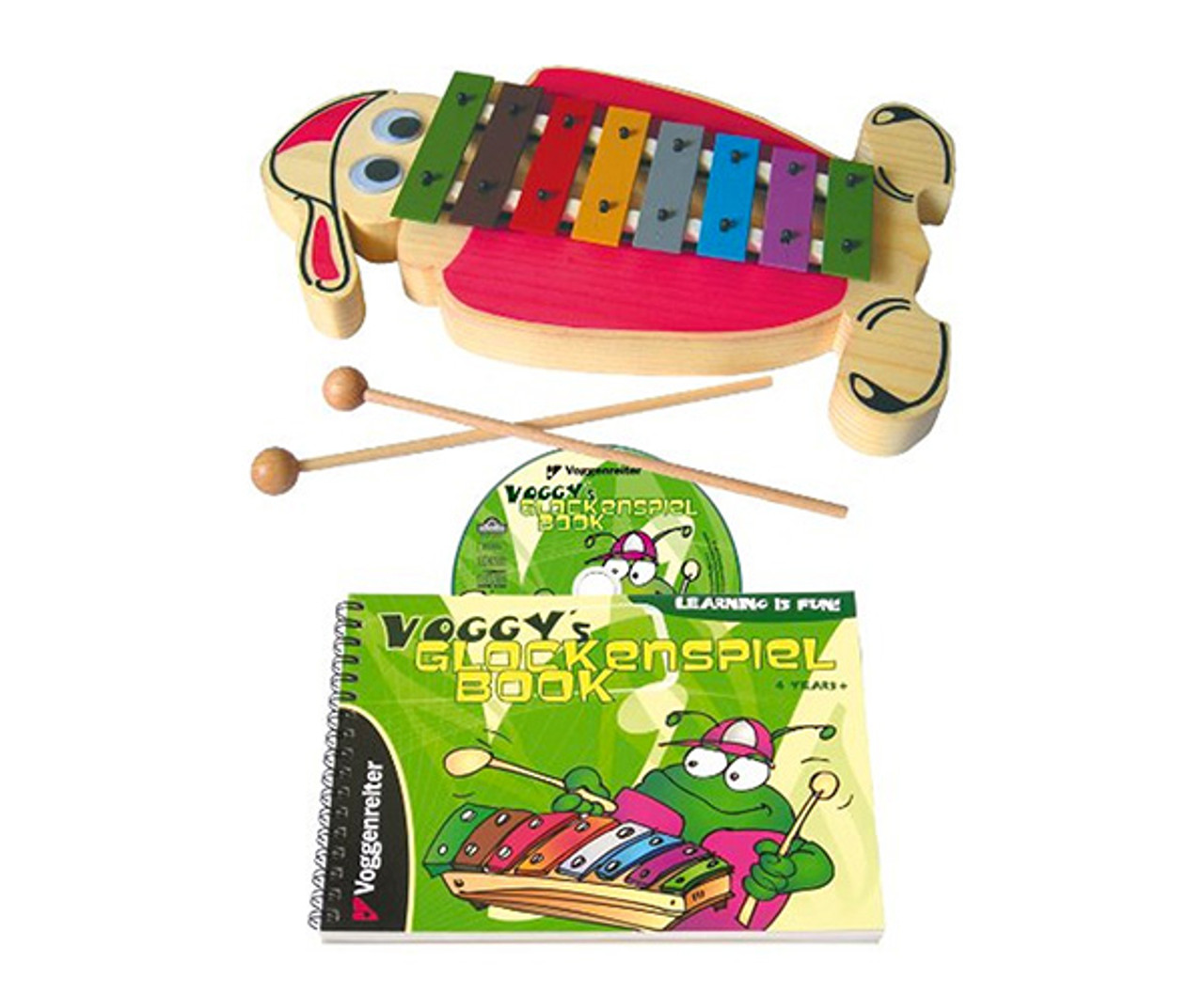 Voggys Book&CD&Backpack Set Glockenspiel