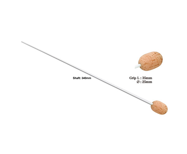 Pickboy Fibreglass Baton with Cork handle 340mm F