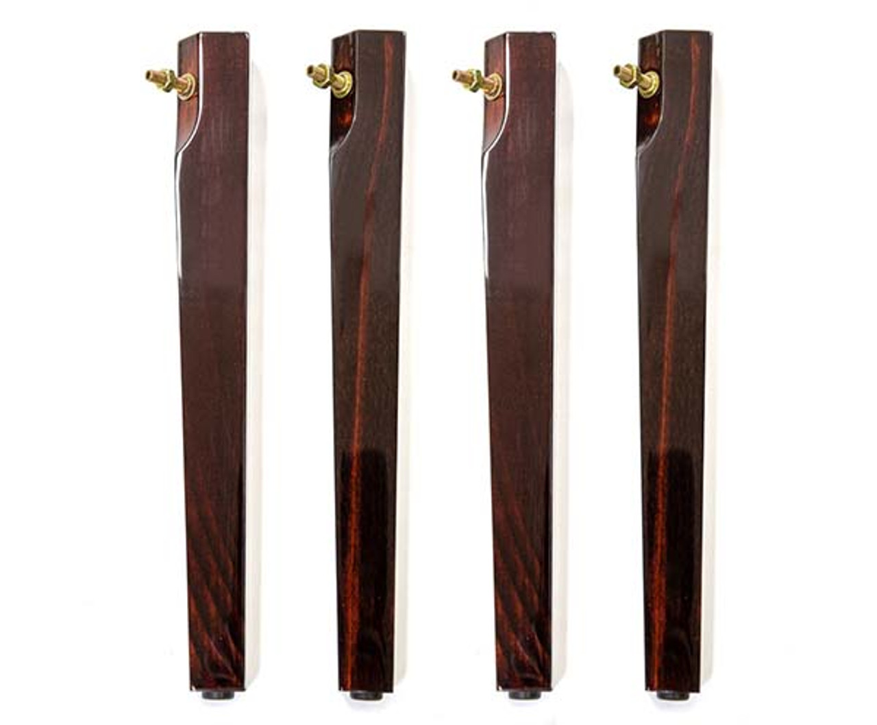 Spare Straight Leg (Set4)-Mahogany Gloss