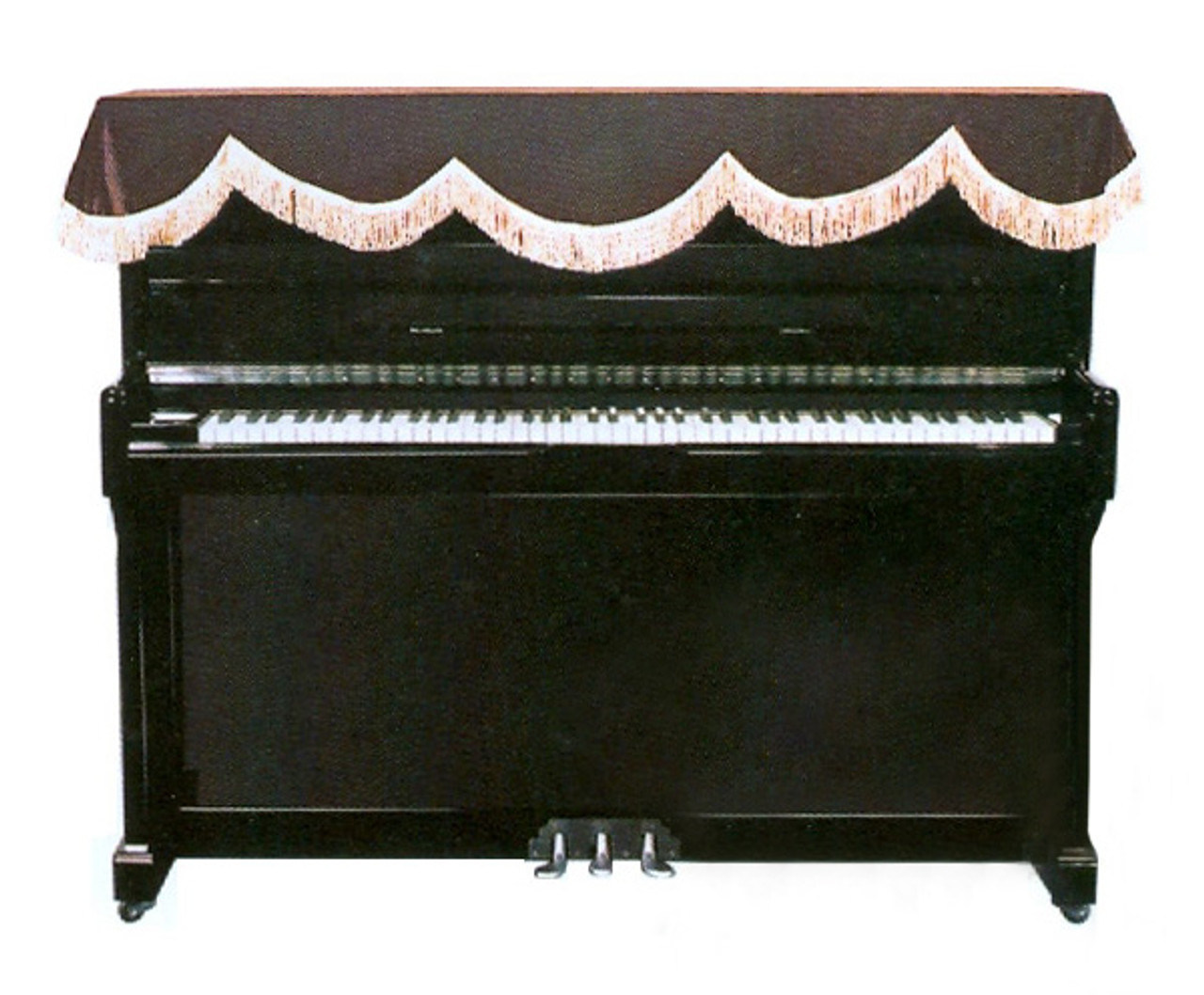 Piano Cover -Upright-Top-Brown