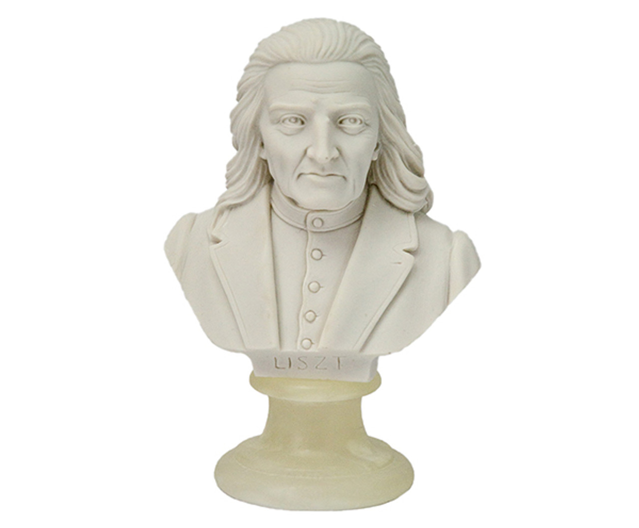 Bust (Italian) Crushed Marble 15cm -Liszt