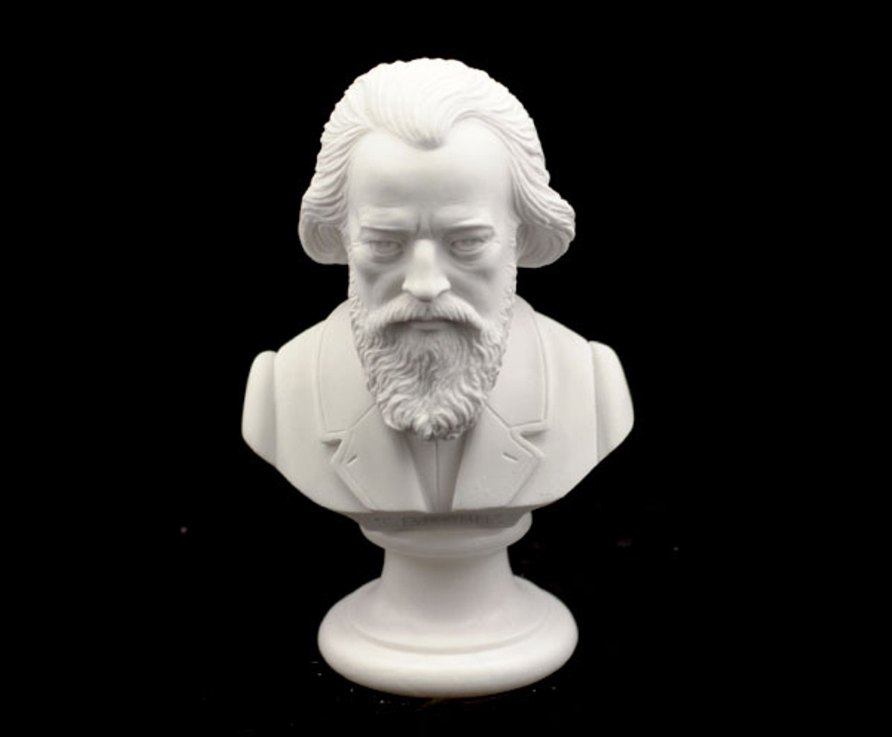 Bust (Italian) Crushed Marble 15cm -Brahms