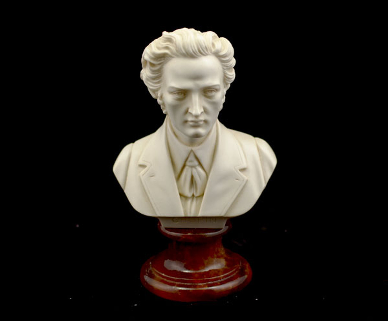 Bust (Italian) Crushed Marble 15cm-Chopin.Patina