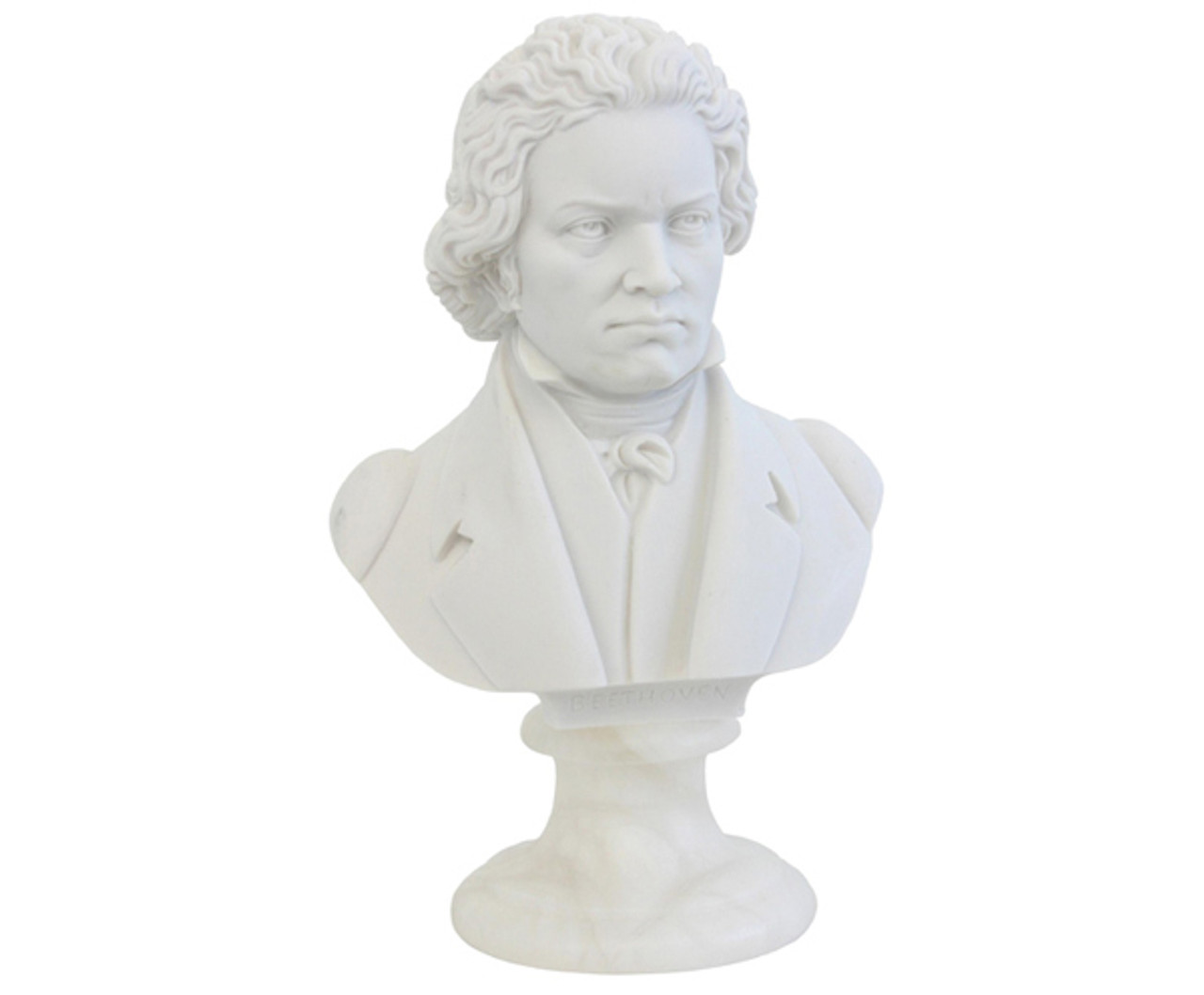 Bust (Italian) 22cm-Crushed Marble Beethoven