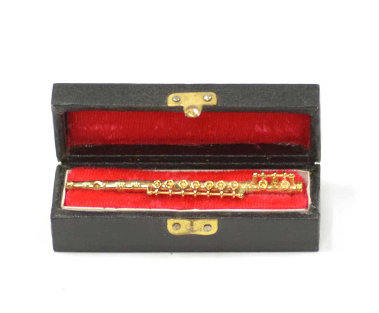 Brass Miniature In Case-Flute 7.5cm