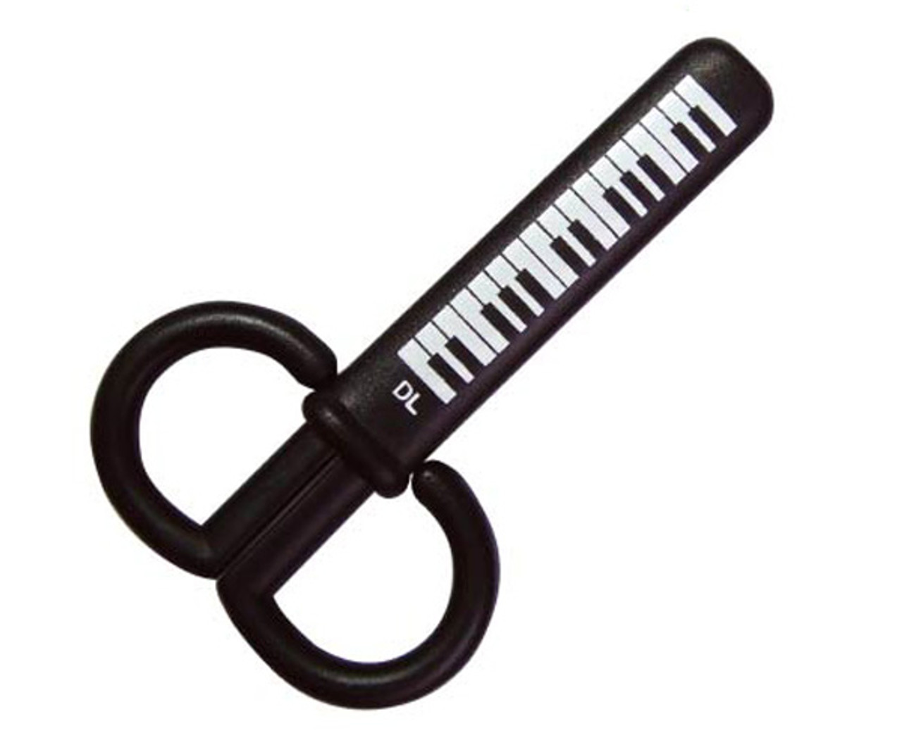 Scissors - Black w/Piano Keys