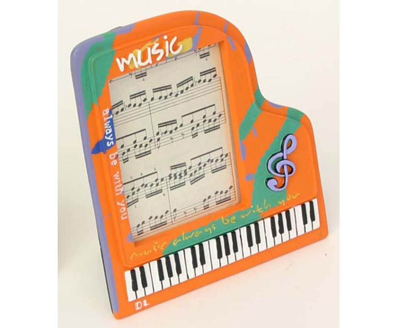 Picture Frame - Grand Piano Orange