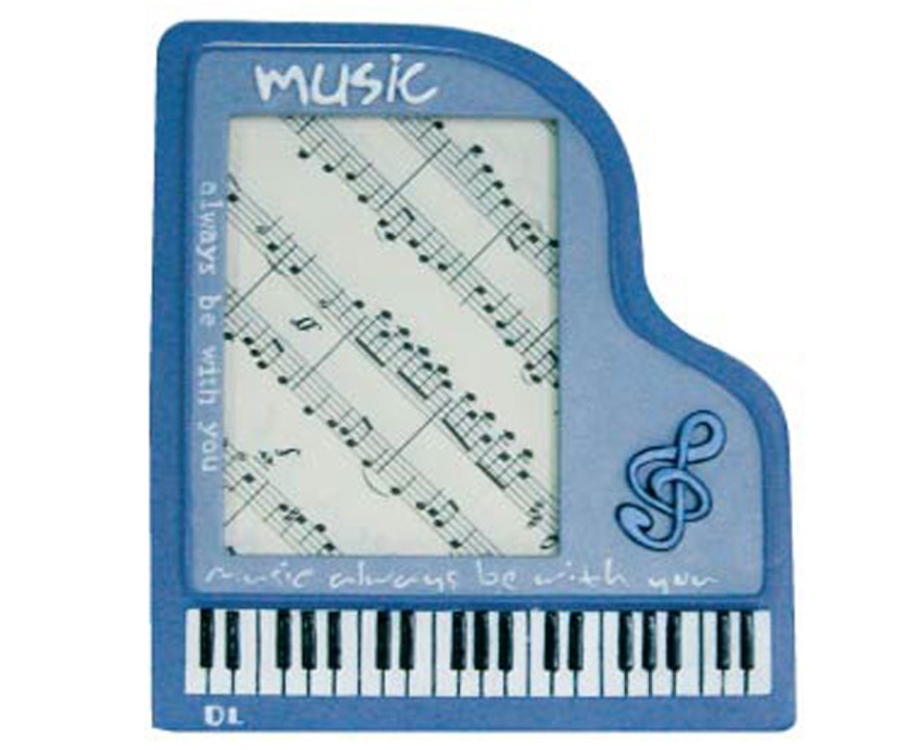 Picture Frame - Grand Piano Blue