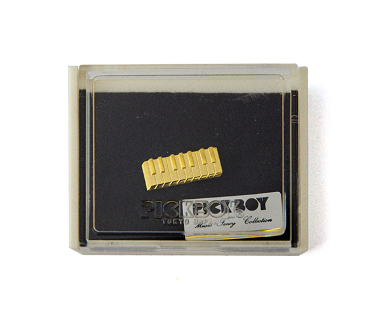 Pickboy Brooch Goldplated - Keyboard