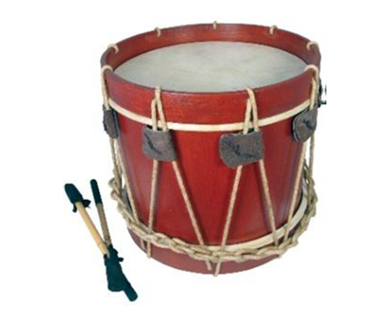 Drum-15inx10in Brown w/Rope Tension