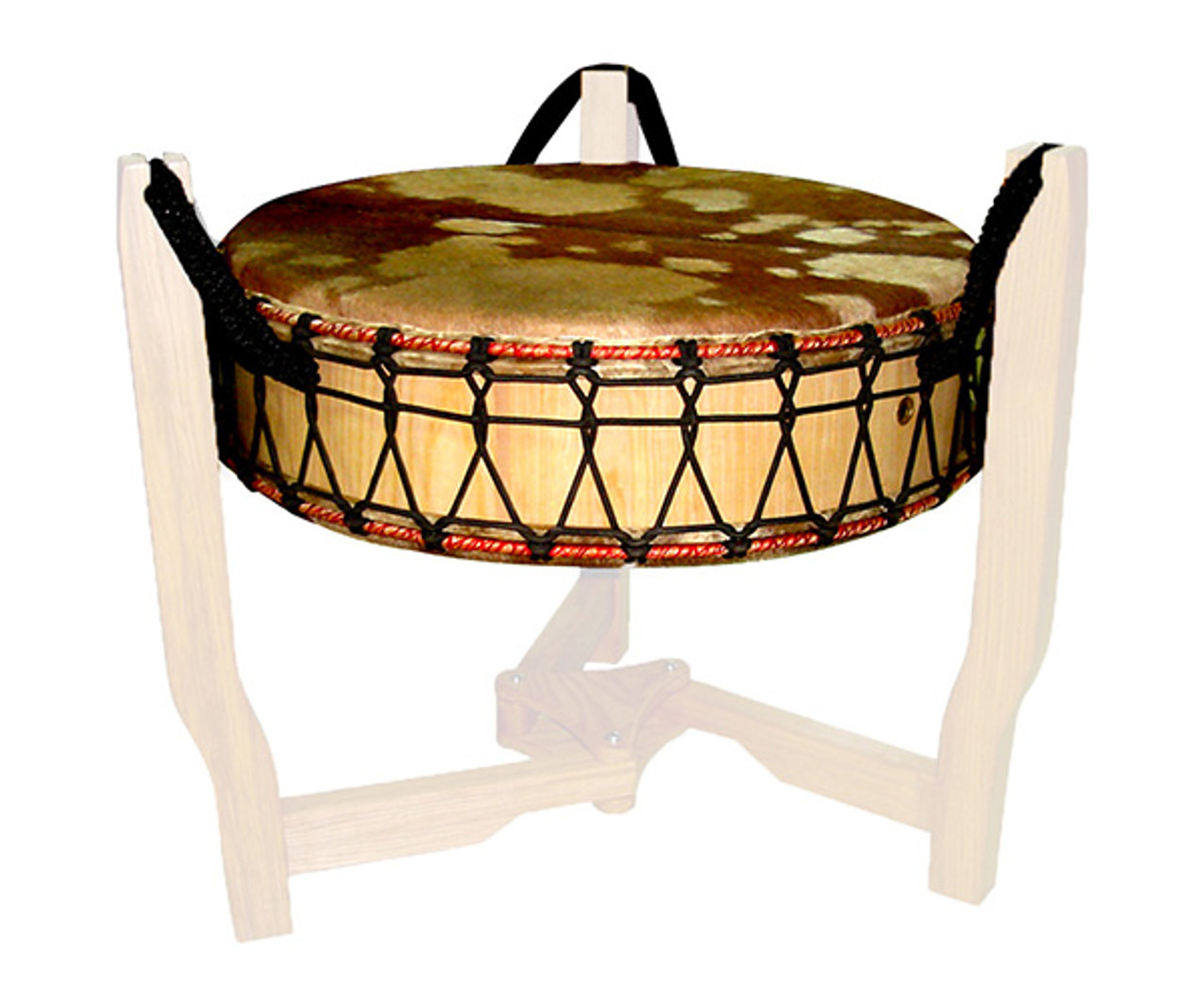 Shamanic Drum - 24in Ply Shell w/Leather Skin