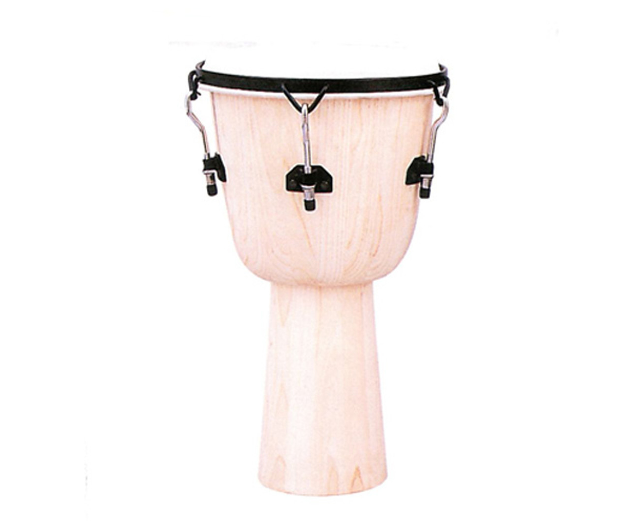 Djembe 12in x 21in (H) Rod Tuned-Natural