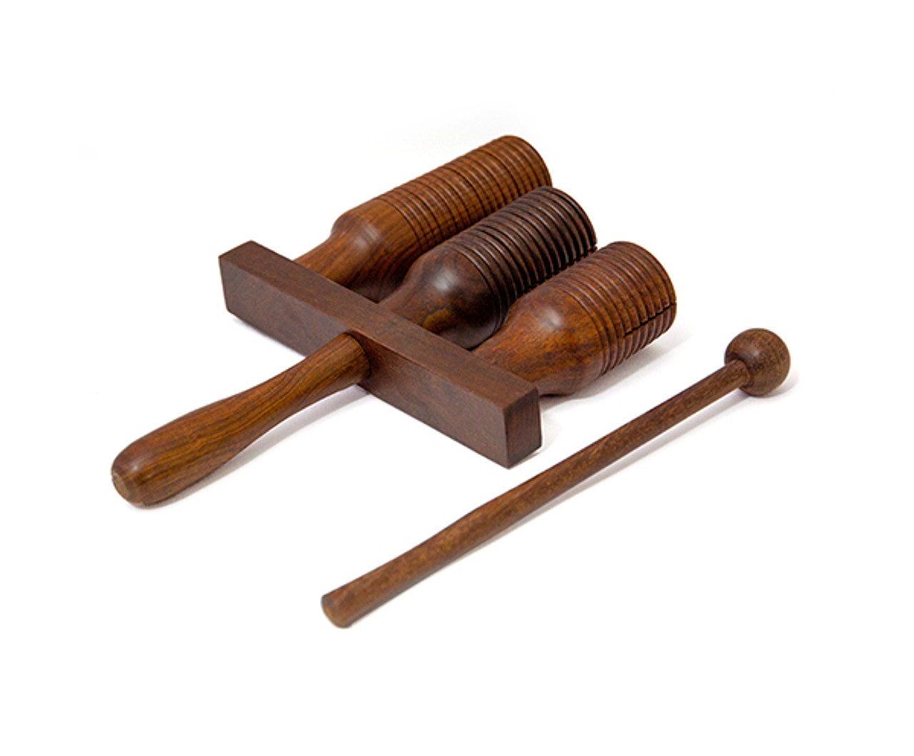 Guiro/Tone Block Triple - Rosewood