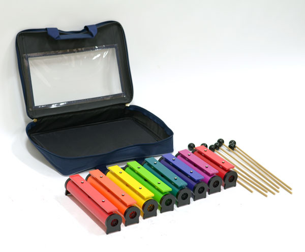 Chime Bar Set C-C InBag w/8 prs mallets