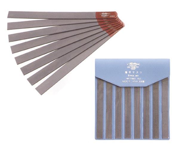 Nut Files (Set Of 8).010 -.056 Gtr