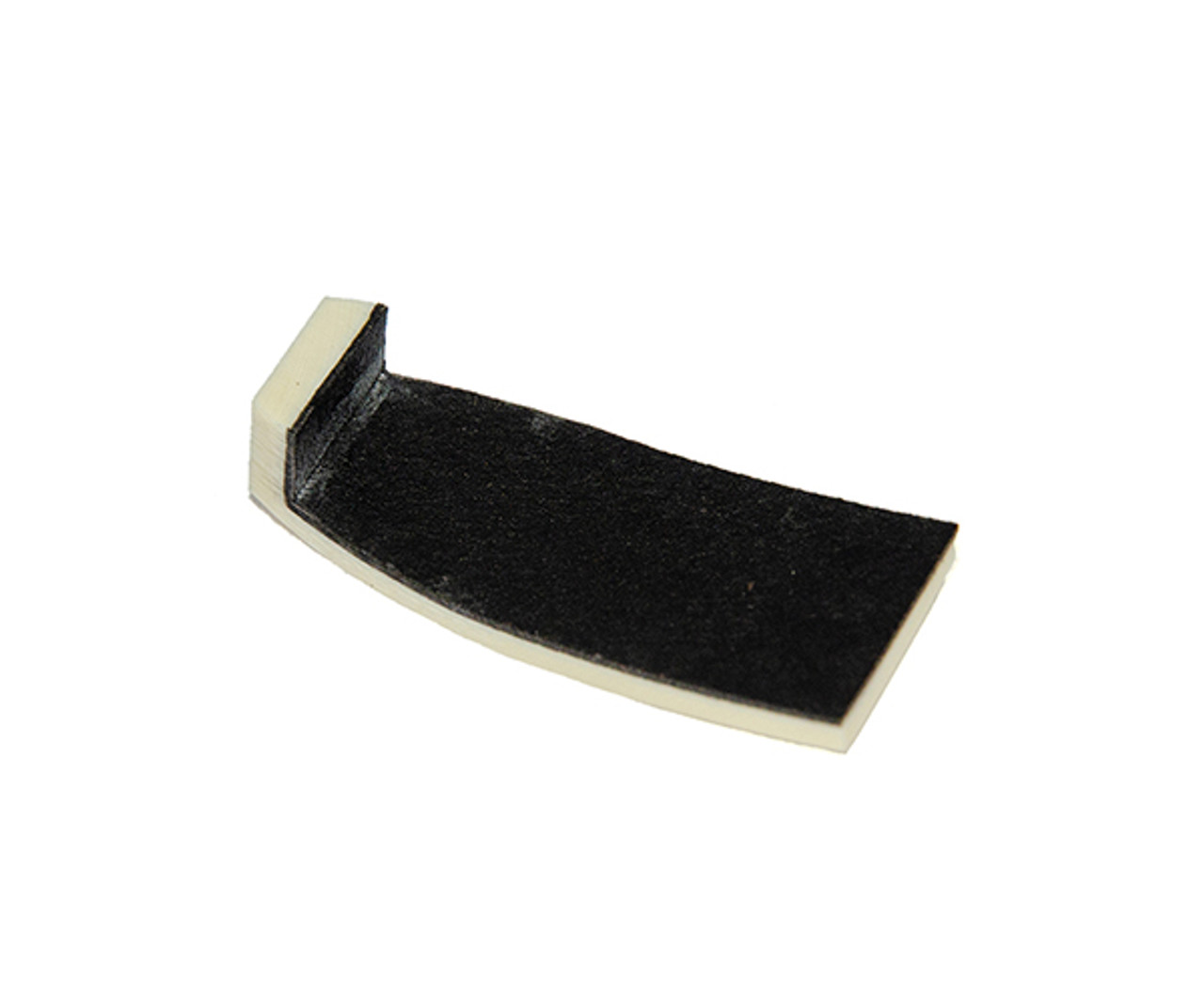Viola Bow Tip-Flat Bone w/Ebony Lining
