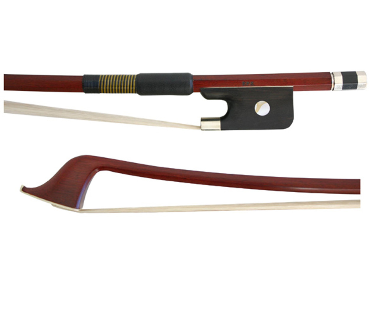 DoubleBass Bow-FPS Brazil-W/Bone-Fr. 3/4