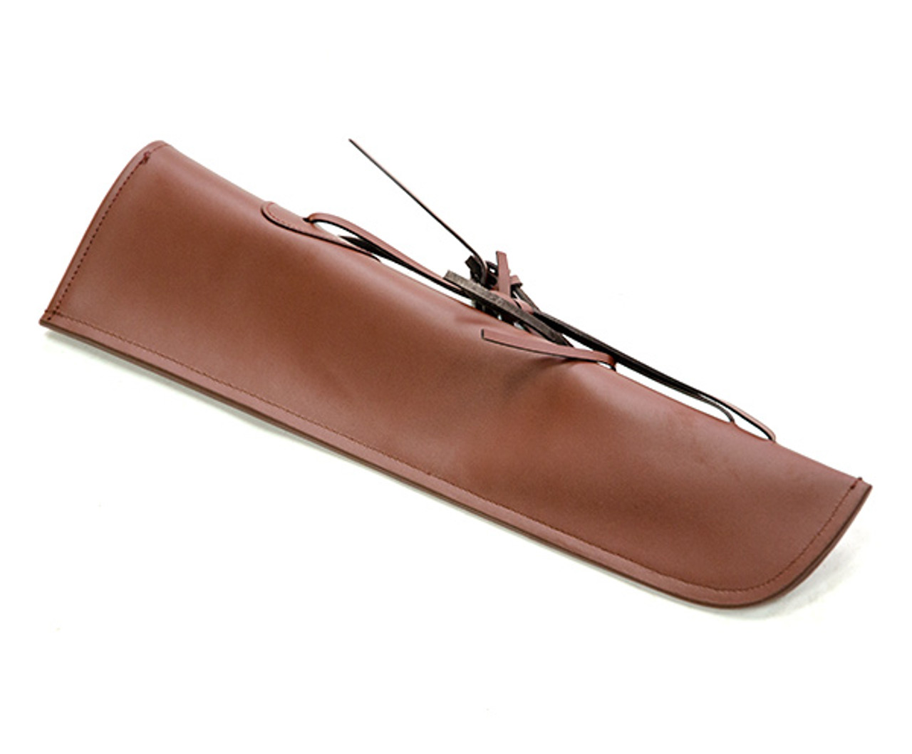 DoubleBass Bow Quiver- Brown Leather