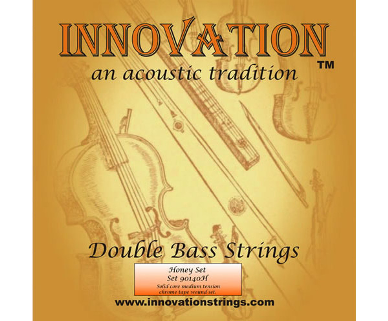 Innovation Double Bass Set Jazz 140H 1/2