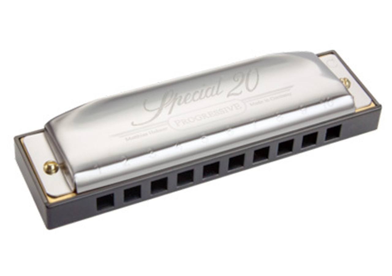 Hohner Progressive Series Special 20 Harmonica in the Key of D