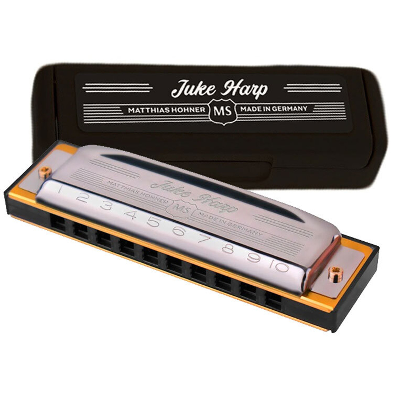 Hohner MS Series Juke Harp Harmonica in the Key of A