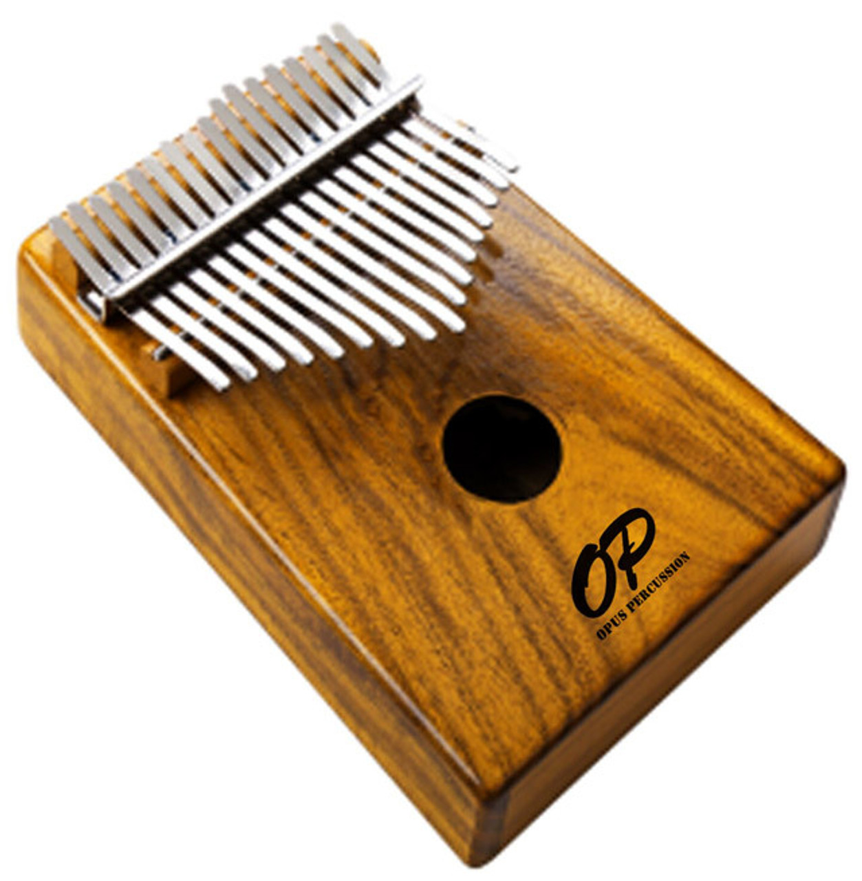 Opus Percussion 17-Key Koa Wood Kalimba in Natural Gloss