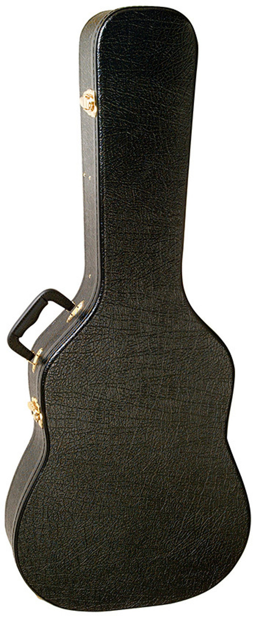 On Stage Shaped 335 Style Guitar Hardcase in Black