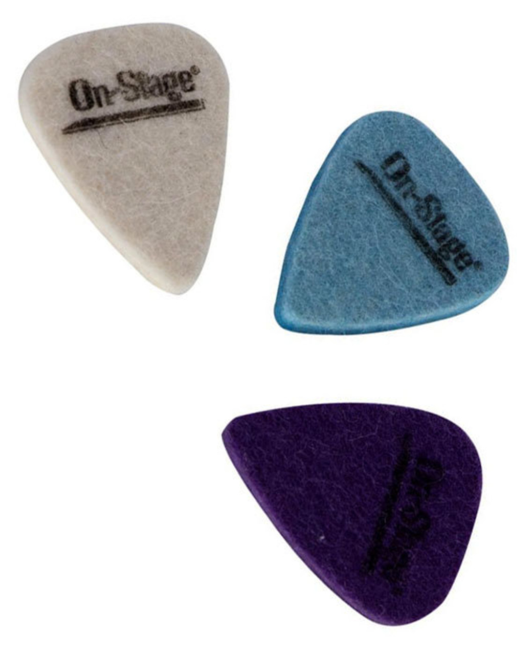 On Stage Multi-Colour Felt Picks Pk-3