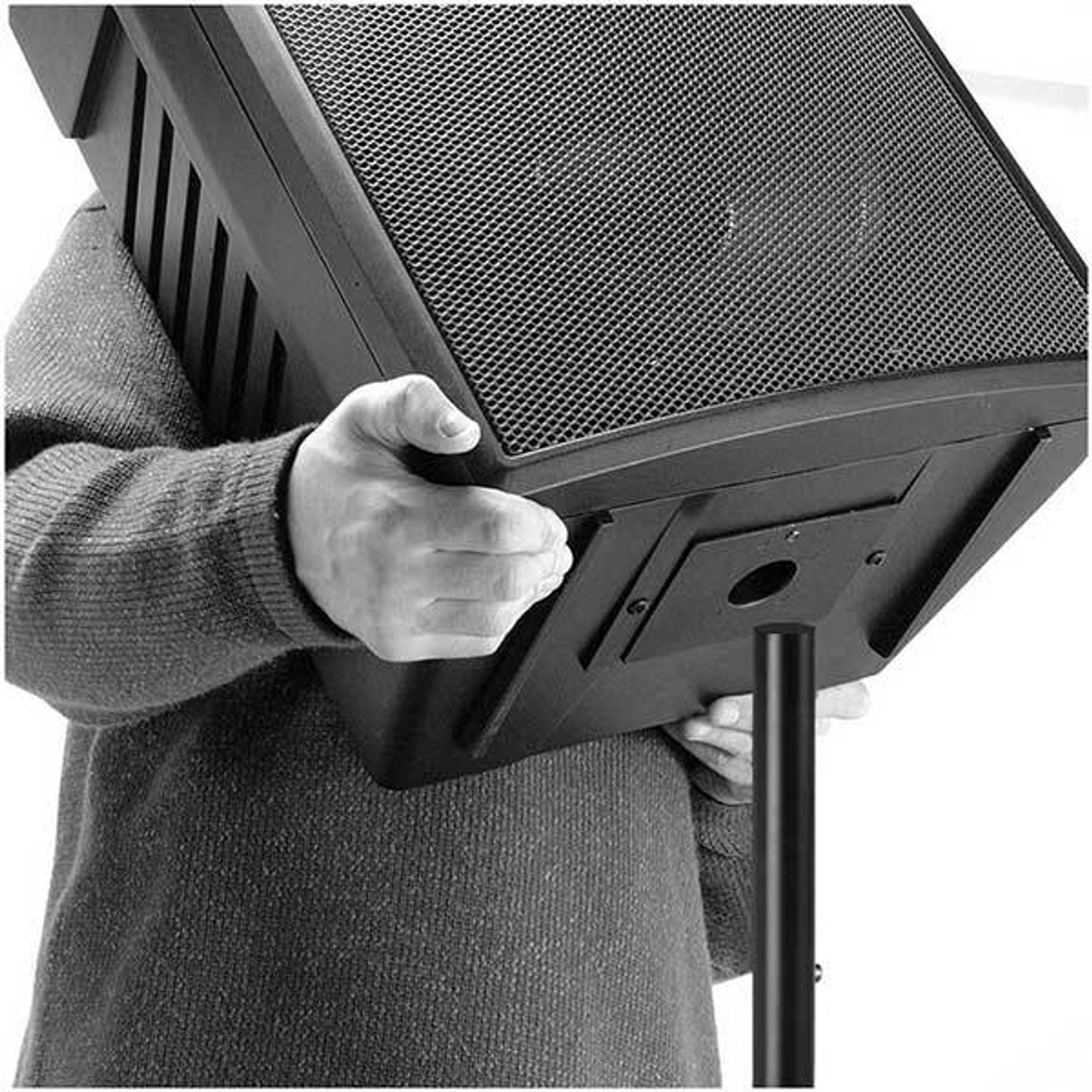 On Stage Speaker Stand with Internal Air-Lift Centre Piston