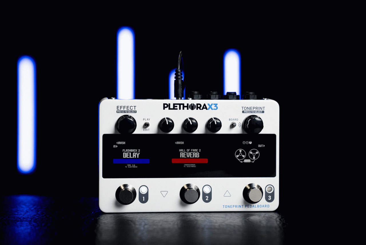 Tc Electronic Plethora X3 Toneprint Pedalboard