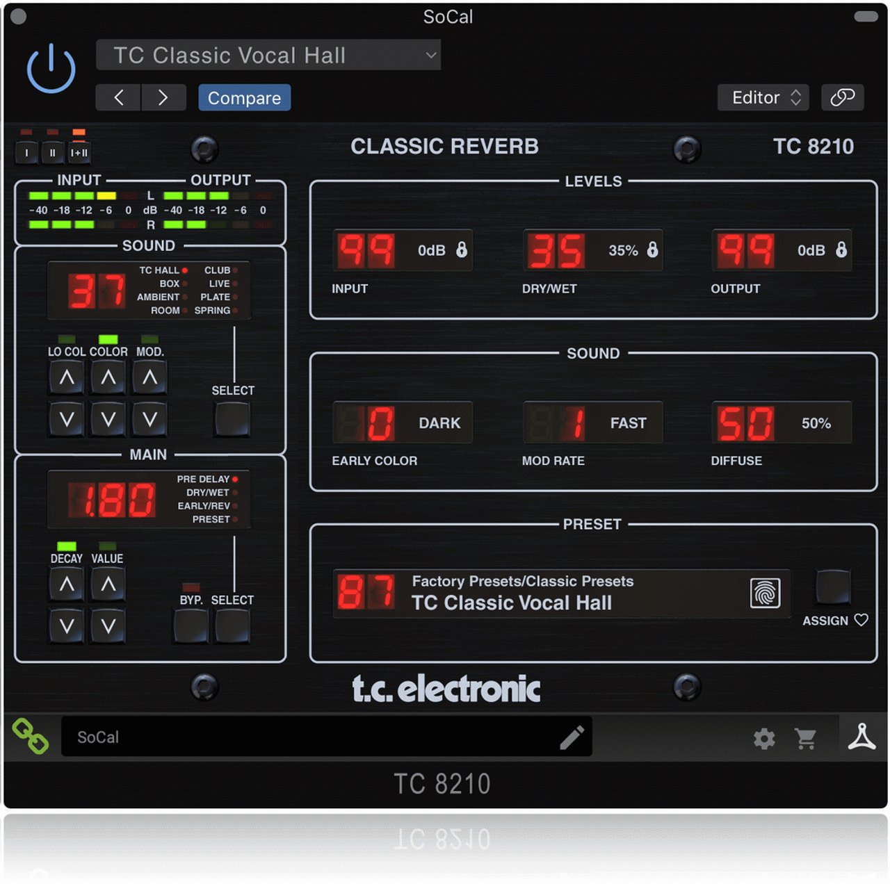 Tc Electronic Tc8210 Native / Tc8210-Dt