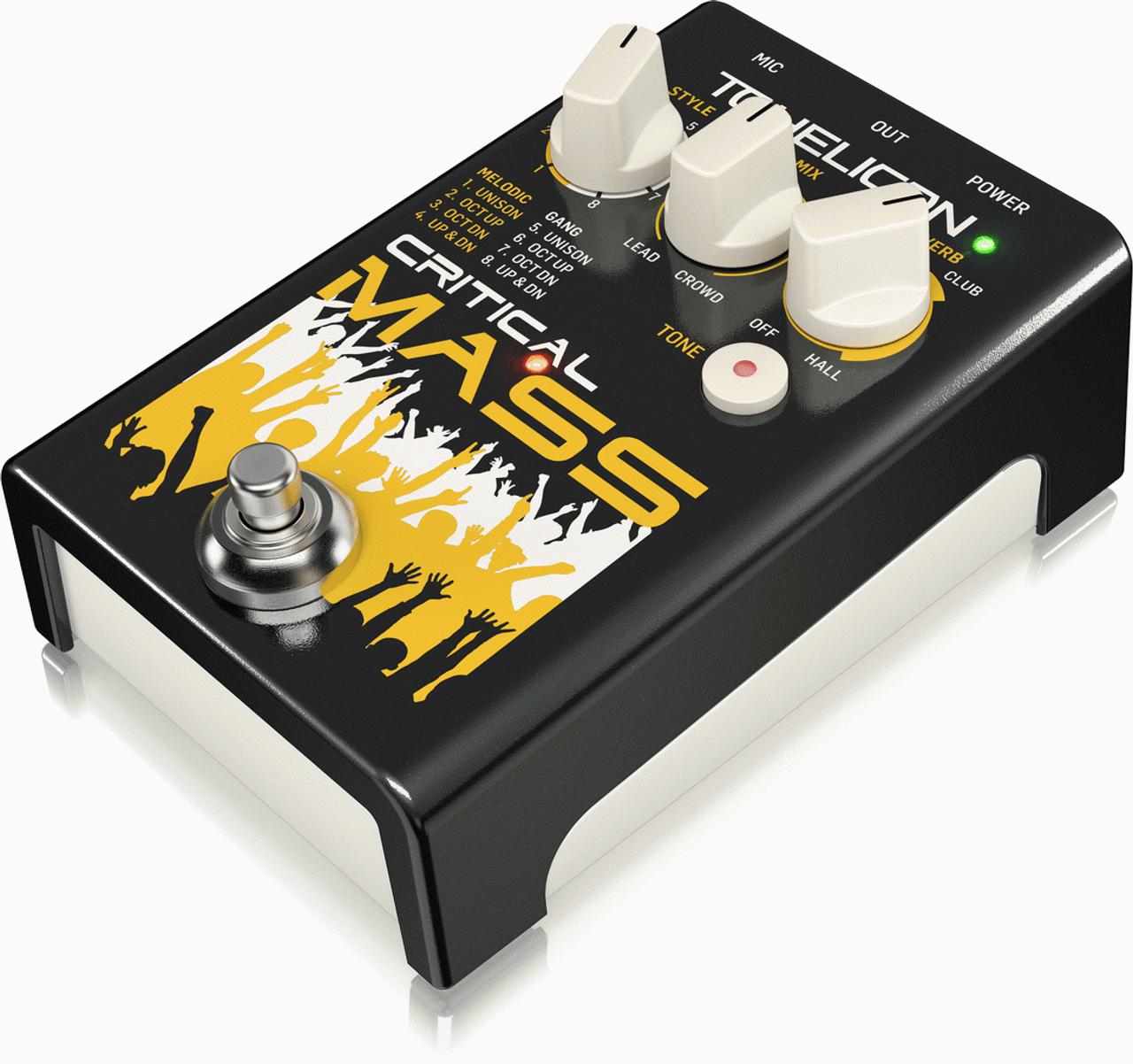 Tc Helicon Critical Mass