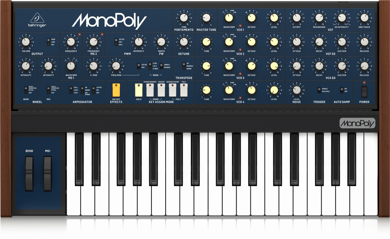 The Behringer Monopoly, Analog Polyphonic Synth