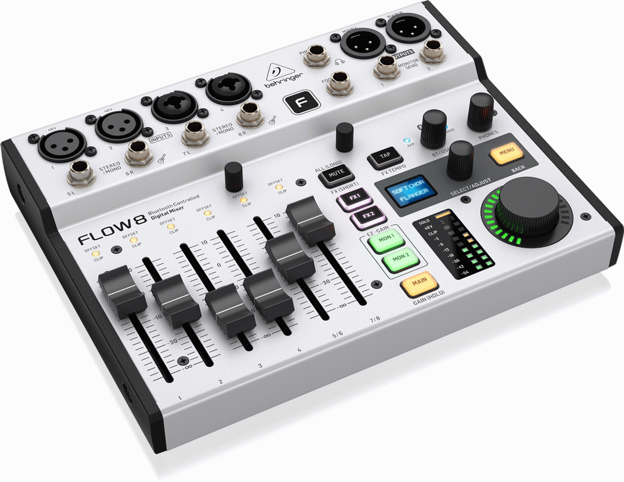 The Behringer FLOW-8 Digital Mixer