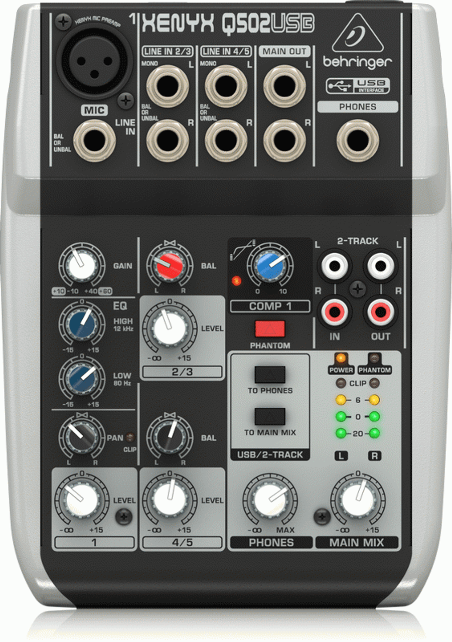 Behringer XENYX Q502USB Mixer