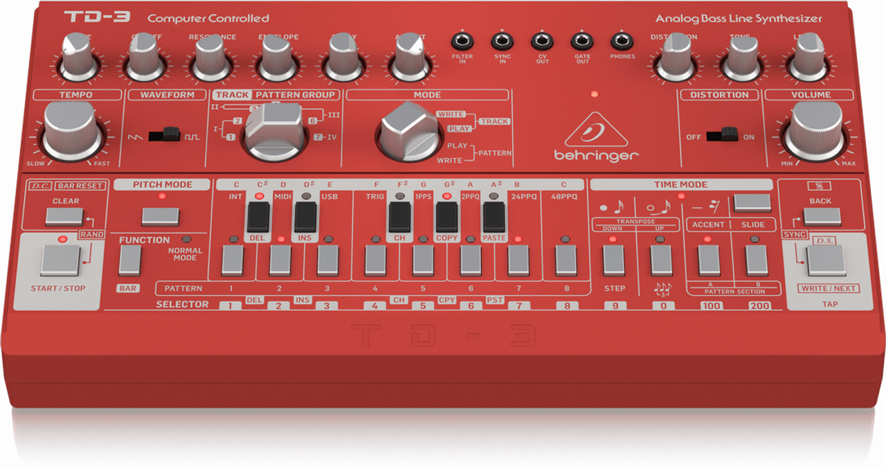 Behringer TD3 RD Analog Bass Line Synth