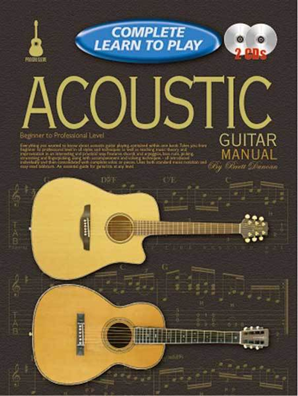 Progressive Complete Learn To Play Acoustic Guitar Book/CD(2)