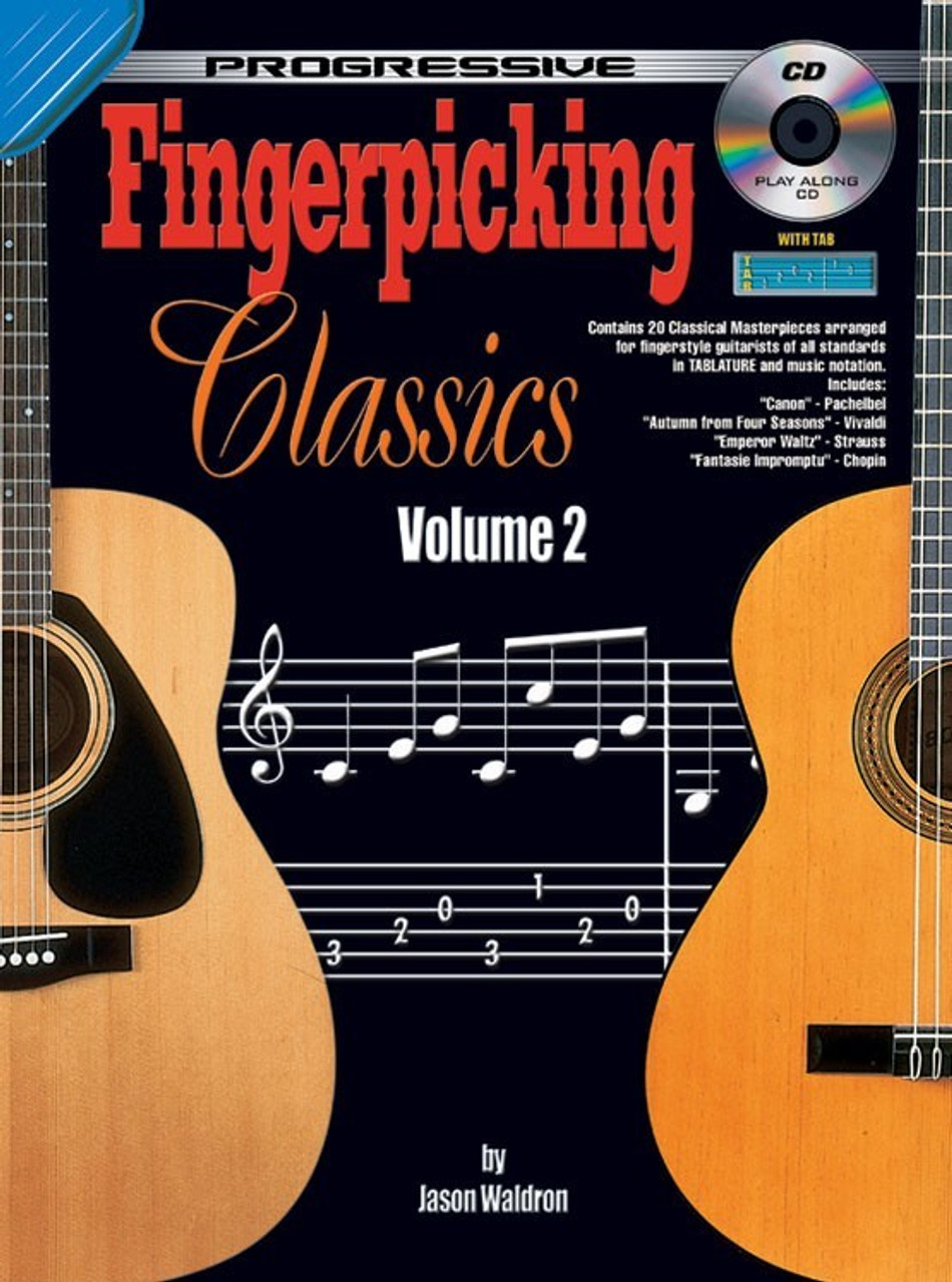 Progressive Fingerpicking Classics Volume 2 Book/CD