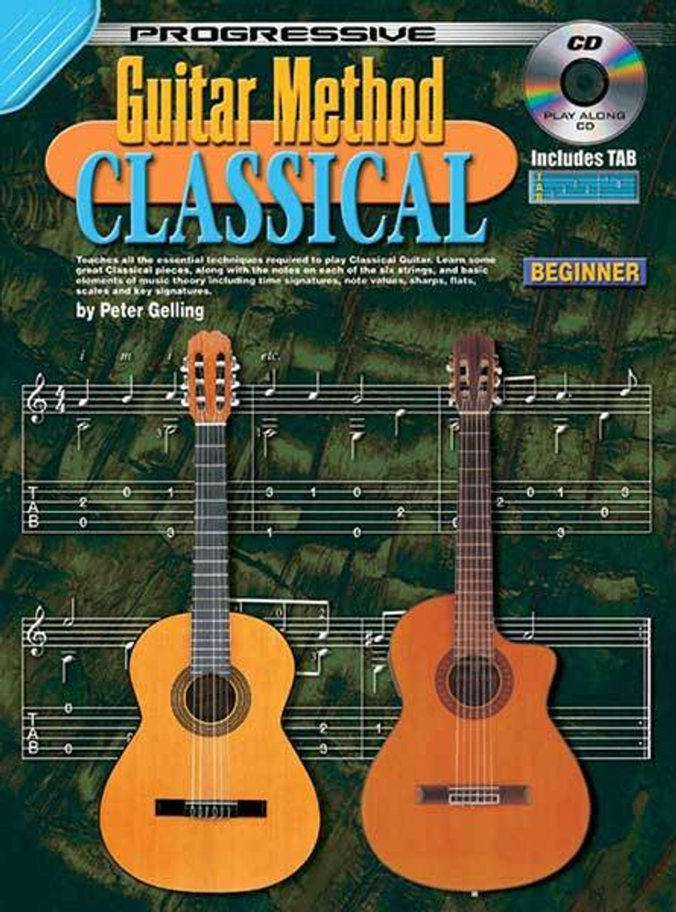 Progressive Guitar Method Classical Book/CD