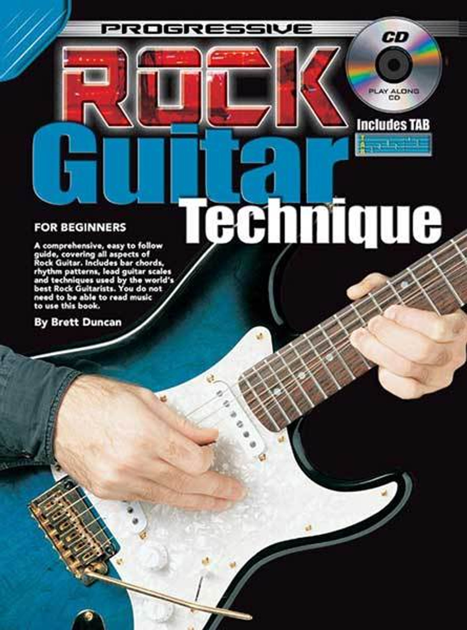 Progressive Rock Guitar Technique Book/CD