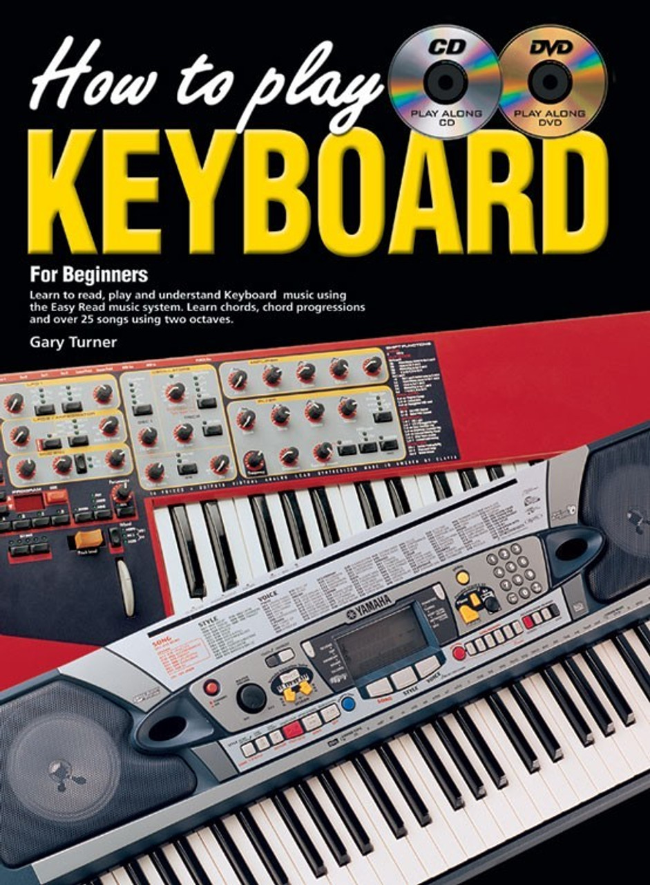 How To Play Keyboard for Beginners Book/CD/DVD