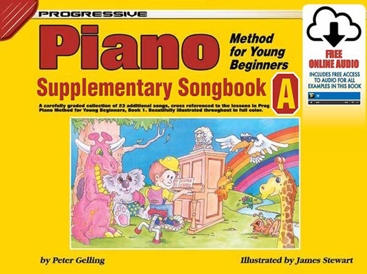 Progressive Piano Method for Young Beginners Supplementary Songbook A Book/Online Audio