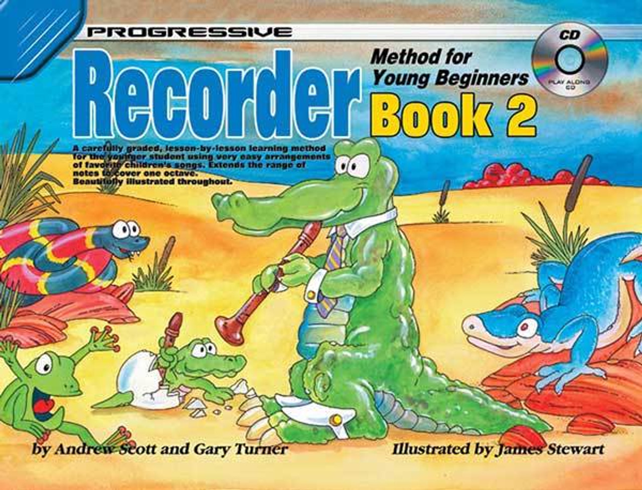 Progressive Recorder Book 2 for Young Beginners Book/CD