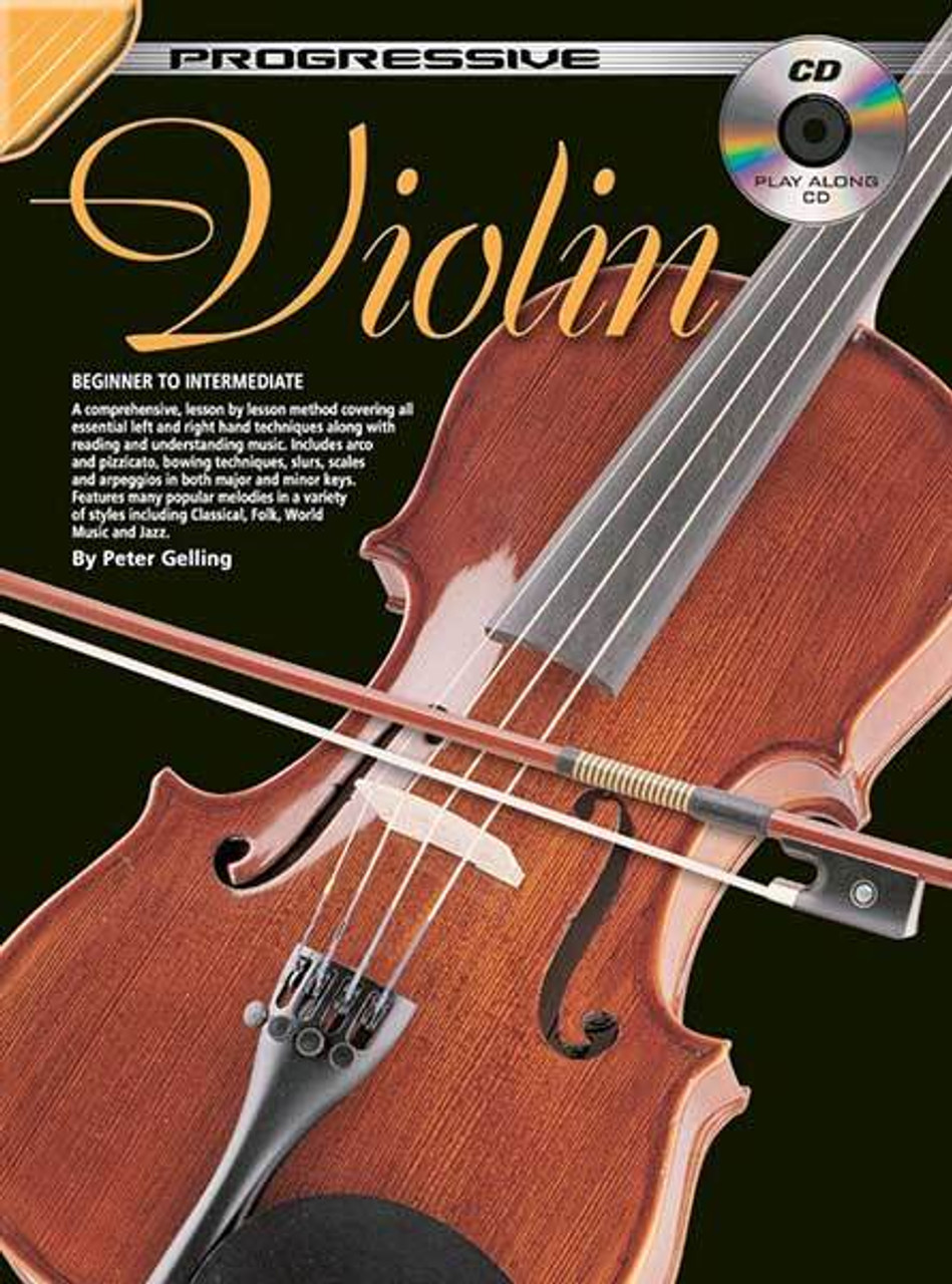 Progressive Violin Method Book/CD