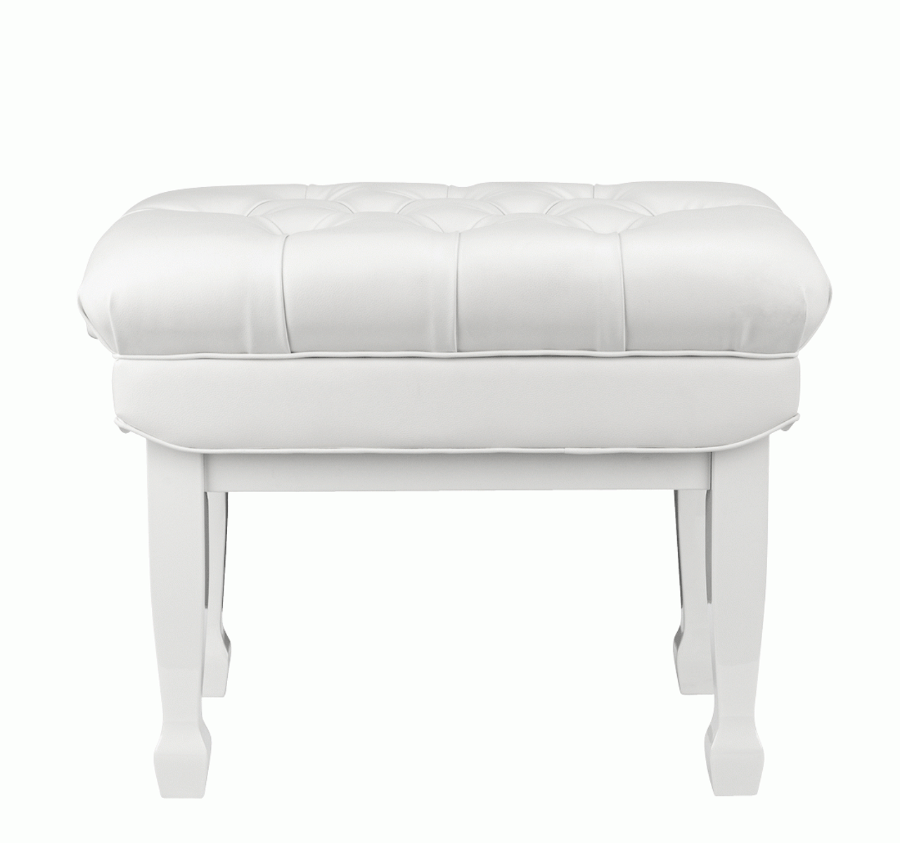 Beale BPB330WH Deluxe Grand Piano Bench in White