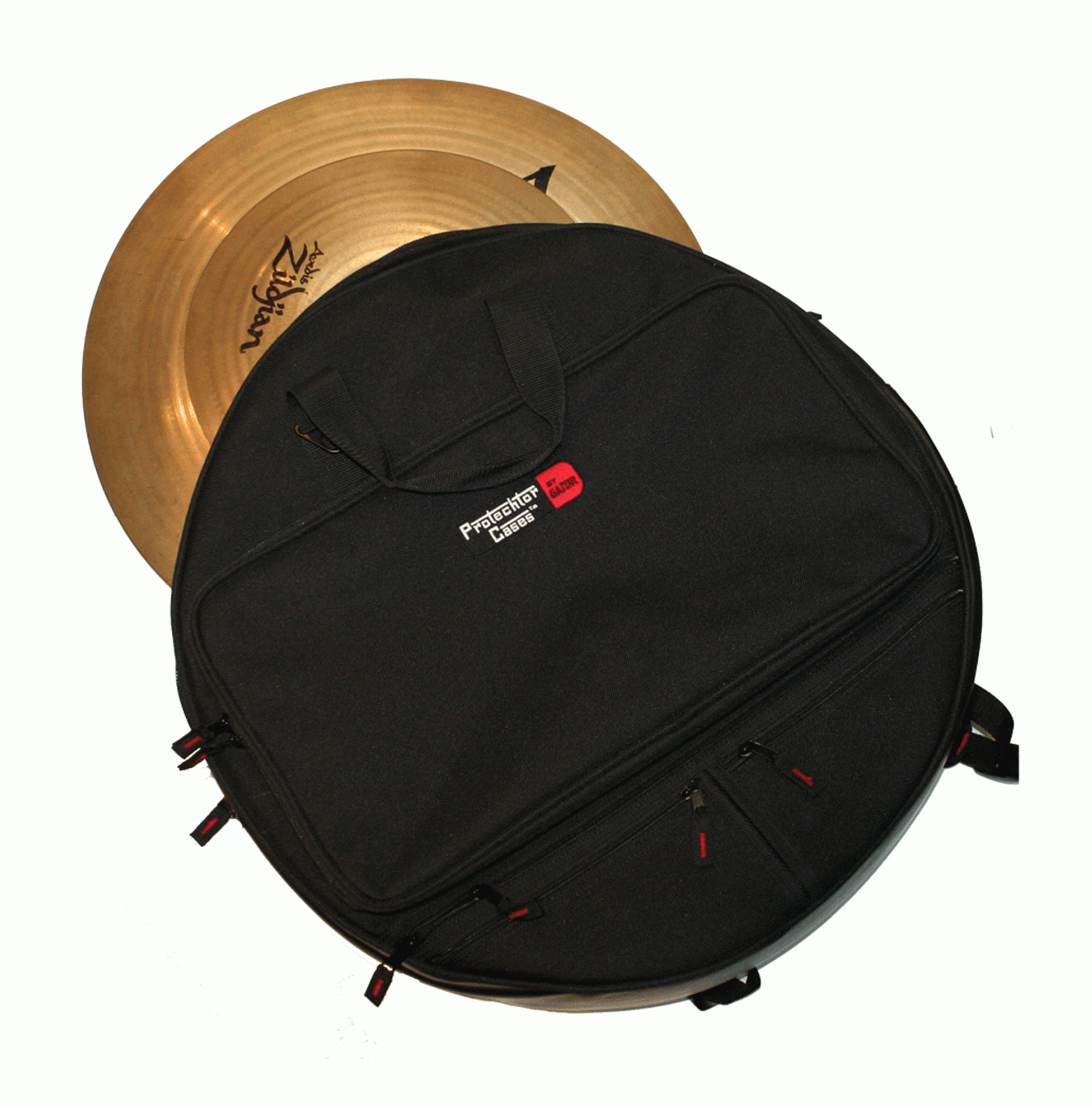 Gator GP-CYMBAK-24 Hvy Dty Cymbal Padded Back Pck