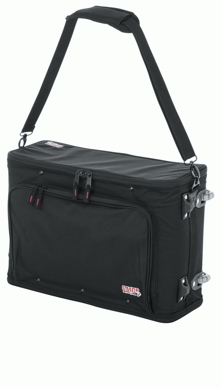 Gator GR-RACKBAG-2UW Ltwt Rolling Rack Bag 2U