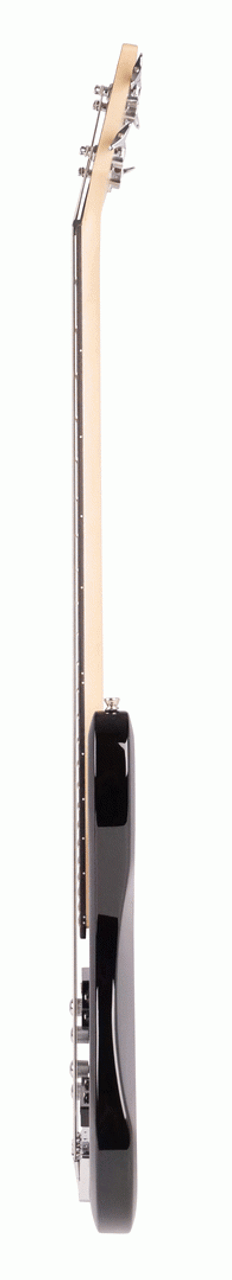 Ashton AB4LBK Left Handed Bass Guitar in Black