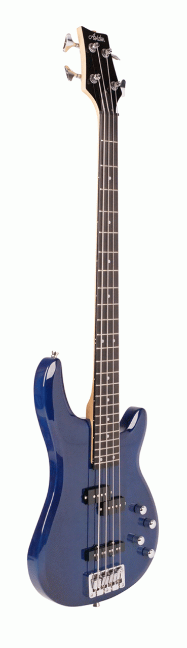 Ashton AB4TDB Bass Guitar in Blue